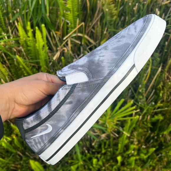 NIKE COURT LEGACY PRINT | TIE-DYE | GREY FOG | SIZE 11 - Picture 1 of 6